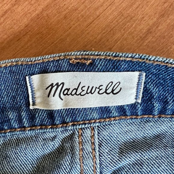 Blue Madewell Women's Shorts, Size: 25 - Picture 5 of 6